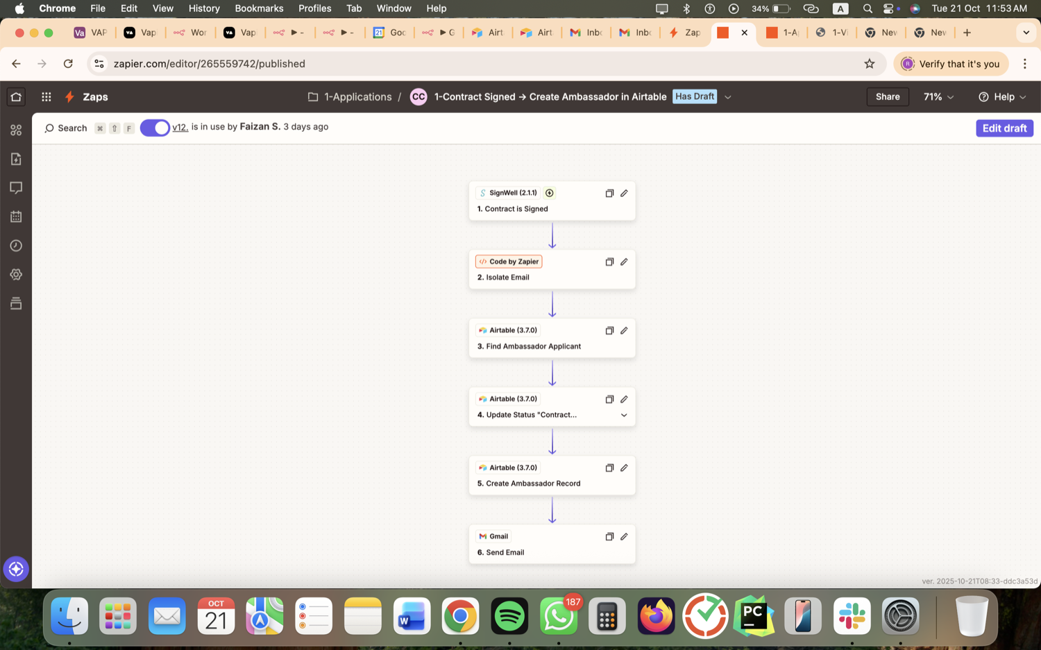 Creator Ambassador Program Ops - Airtable, Make.com & Zapier screenshot 39